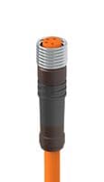RKMV 4-1006/3,5 M - LUMBERG AUTOMATION - RKMV 4-1006/3,5 M - Sensor Cable, A Coded, Unshielded, M8 Receptacle, Free End, 4 Positions, 3.5 m, 11.5 ft