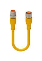 RKT 5-1008/3 M - LUMBERG AUTOMATION - RKT 5-1008/3 M - Sensor Cable, A Coded, Unshielded, M12 Receptacle, Free End, 5 Positions, 3 m, 9.8 ft