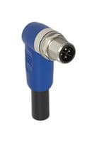 RSWTS 4S-1027/10 M - LUMBERG AUTOMATION - RSWTS 4S-1027/10 M - Sensor Cable, S Coded, Shielded, 90° M12 Plug, Free End, 3P + PE Positions, 10 m, 32.8 ft