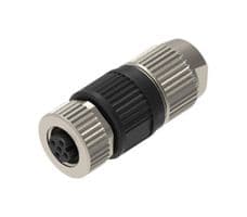 RKCI 5A - LUMBERG AUTOMATION - RKCI 5A - Sensor Connector, M12, Male, 4 Positions, IDC / IDT Pin, Straight Cable Mount