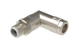 RM12C-MASV4A - LUMBERG AUTOMATION - RM12C-MASV4A - Sensor Connector, M12, Male, 4 Positions, Crimp Pin, Right Angle Cable Mount