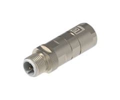 RM12C-MSSV4D-CAT5 - LUMBERG AUTOMATION - RM12C-MSSV4D-CAT5 - Sensor Connector, M12, Male, 4 Positions, Crimp Pin, Straight Cable Mount