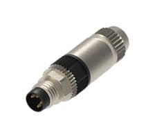 RSCI 4A - LUMBERG AUTOMATION - RSCI 4A - Sensor Connector, M12, Male, 4 Positions, IDC / IDT Pin, Straight Cable Mount