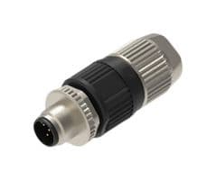 RSCI 5A - LUMBERG AUTOMATION - RSCI 5A - Sensor Connector, M12, Male, 5 Positions, IDC / IDT Pin, Straight Cable Mount