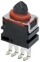D2EW-A02D - OMRON ELECTRONIC COMPONENTS - D2EW-A02D - Microswitch, Ultra Subminiature, Pin Plunger, SPST-NC, PC Pin, 100 mA, 12 V