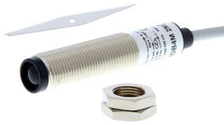 E3H2-T4B4M-N 2M - OMRON INDUSTRIAL AUTOMATION - E3H2-T4B4M-N 2M - Photoelectric Sensor, 4m, Through Beam, Infrared LED, PNP, 2m Cable, 10-30VDC, E3H2 Series
