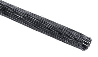 170-81020 HEGPETFR15-PET-GY - HELLERMANNTYTON - 170-81020 HEGPETFR15-PET-GY - Sleeving, Braided, PE (Polyester), Grey, 20 mm, 100 m, 328 ft