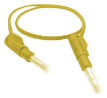 22.451-.50M-4 - MUELLER ELECTRIC - 22.451-.50M-4 - Banana Test Lead, 4mm Retractable Banana Plug, Shrouded, 4mm Retractable Banana Plug, Shrouded