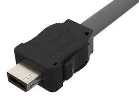 ND9ACA250G - AMPHENOL COMMUNICATIONS SOLUTIONS - ND9ACA250G - Ethernet Cable, IP20, 26AWG, LSZH, Cat6a, IX Type A Plug to Free End, 500 mm, 19.7 "