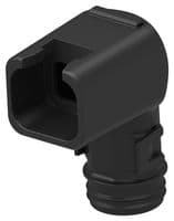 1011-236-0405 - DEUTSCH - TE CONNECTIVITY - 1011-236-0405 - Connector Accessory, 4Pos, Black, PA, Backshell, AMP DT06-4S Series Plug Automotive Connectors