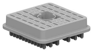 WB-60SA - DEUTSCH - TE CONNECTIVITY - WB-60SA - Connector Accessory, Grey, PBT, Wedgelock