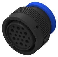 HDP26-24-19SE-L017 - DEUTSCH - TE CONNECTIVITY - HDP26-24-19SE-L017 - Circular Connector, w/ Ring Adapter, Circular Industrial, HDP20 Series, Straight Plug, 19 Contacts