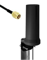 OSCAR40-PRO/5M/SMAM/S/LL/33-BLACK - SIRETTA - OSCAR40-PRO/5M/SMAM/S/LL/33-BLACK - RF Antenna, 7.392 to 7.92GHz, 5G/4G/3G/2G/GSM/ISM/UMTS/LTE/SigFox/WiFi/Bluetooth/IoT/ZigBee, 4dBi