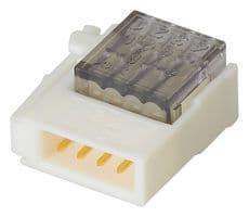 37A04-C206-W00 MB - 3M - 37A04-C206-W00 MB - IDC Connector, 24-20 AWG, IDC Plug, Male, 2 mm, 1 Row, 4 Contacts, Cable Mount