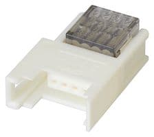 37B04-C206-W00 MB - 3M - 37B04-C206-W00 MB - IDC Connector, 24-20 AWG, IDC Receptacle, Female, 2 mm, 1 Row, 4 Contacts, Cable Mount