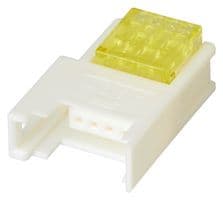 37B04-D162-W00 MB - 3M - 37B04-D162-W00 MB - IDC Connector, 26-20 AWG, IDC Receptacle, Female, 2 mm, 1 Row, 4 Contacts, Cable Mount