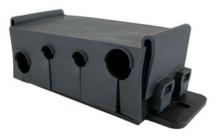 FHZ416 - LITTELFUSE - FHZ416 - Fuse Holder, Automotive Blade, Bolt Down, 400A, 32VDC, 4 Fuses