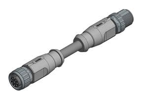 43-10989 - AMPHENOL CONEC - 43-10989 - SAL-12S-RK8-RS8-0,6G3