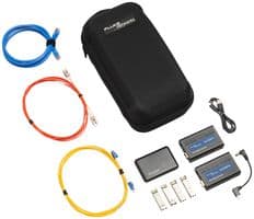 FMC-10G - FLUKE NETWORKS - FMC-10G - Fibre Media Converter Kit, 1 & 10 Gbps, Power Bank, Single & Multi-Mode Fibre Cord, RJ45 Cable, Case
