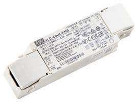 XLC-40-H-KNS - MEAN WELL - XLC-40-H-KNS - LED Driver, w/Strain-Relief, LED Lighting, 40 W, 54 V, 1.4 A, Constant Power, 100 VAC