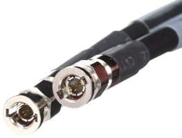 1CX12-33-0G-003.0, CABLE ASSY - 3M - 1CX12-33-0G-003.0, CABLE ASSY - RF / Coaxial Cable Assembly, 9.8 ft, 3 m, 4.3mm Premium Flex, Micro BNC Plug, Micro BNC Plug
