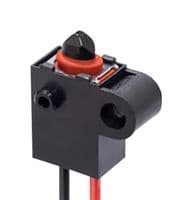 D2EW-SC02MS - OMRON ELECTRONIC COMPONENTS - D2EW-SC02MS - Microswitch, Screw Mount, Ultra Subminiature, Pin Plunger, SPST-NC, Wire Leaded, 100 mA, 12 V