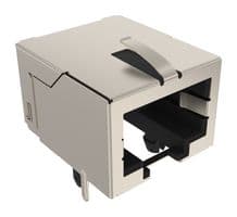 RJE05188341C - AMPHENOL COMMUNICATIONS SOLUTIONS - RJE05188341C - Modular Connector, RJ45 Jack, 1 x 1 (Port), 8P8C, Cat5, Through Hole Mount