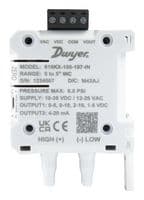 616KX-025-107-IN - DWYER - 616KX-025-107-IN - Pressure Transmitter, 0-5 Inch-H2O, ± 0.25%, Differential, Uni-Directional, Air/Non-Combustible Gas