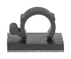 151-04467 MAGRA9-PA66/NDFEBR5-BK - HELLERMANNTYTON - 151-04467 MAGRA9-PA66/NDFEBR5-BK - Fastener, Magnet with Adhesive Backed Cable Clip, 9 mm