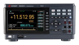 DM34461A - KEYSIGHT TECHNOLOGIES - DM34461A - Bench Digital Multimeter, w/ Digitizer, 6.5, LAN / LXI, USB, 3 A, 750 V, 100 Mohm, DM34460A Series