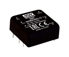 SKMW30F-12 - MEAN WELL - SKMW30F-12 - Isolated Through Hole DC/DC Converter, ITE & Industrial, DIP, 4:1, 30 W, 1 Output, 12 V