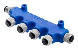 H-555555-FFFFFM-S001 - AMPHENOL LTW - H-555555-FFFFFM-S001 - Sensor Splitter, NMEA 2000, T - Style, Cable Mount, 5 Position Plug, 5 x 5 Position Receptacle
