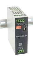 XDR-240E-36 - MEAN WELL - XDR-240E-36 - AC/DC DIN Rail Power Supply (PSU), ITE, Industrial & Laboratory Equipment, 1 Output, 240 W, 36 V