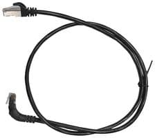 RJE1Y1291595A401 - AMPHENOL COMMUNICATIONS SOLUTIONS - RJE1Y1291595A401 - Ethernet Cable, 8P8C, PVC, Cat5e, 90° RJ45 Plug to RJ45 Plug, FUTP (Foiled Unshielded Twisted Pair)