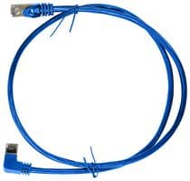 RJE1Y26915D5G401 - AMPHENOL COMMUNICATIONS SOLUTIONS - RJE1Y26915D5G401 - Ethernet Cable, 8P8C, PVC, Cat6, 90° RJ45 Plug to RJ45 Plug, UFTP (Unshielded Foiled Twisted Pair)