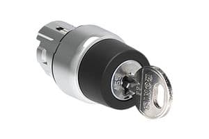 LPSS331 - LOVATO - LPSS331 - ACTUATOR, KEY OPERATED SELECTOR SW, BLK
