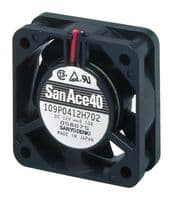109P0405H701 - SANYO DENKI - 109P0405H701 - DC Axial Fan, 5 V, Square, 40 mm, 15 mm, Ball Bearing, 6.4 CFM