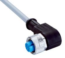 YG2A14-100UJ2XLEAX - SICK - YG2A14-100UJ2XLEAX - Sensor Cable, A Coded, 90° M12 Receptacle, Free End, 4 Positions, 10 m, 32.8 ft