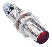 GRL18-F2452 - SICK - GRL18-F2452 - Photoelectric Sensor, 7.2m, 650nm Red LED, Retroreflective, Axial, Digital-PNP LO/DO, GR18 Series