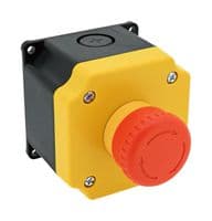 YB1W-YW1B-V4E01R-Y0 - IDEC - YB1W-YW1B-V4E01R-Y0 - Control Station, SPST-NC, GB/T, IEC, IP65, PC (Polycarbonate), YB Series