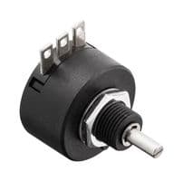 CP-2FL 10K - MIDORI PRECISIONS BY NIDEC COMPONENTS - CP-2FL 10K - Rotary Potentiometer, 10 kohm, Linear, ± 20%, CP-2FL Series