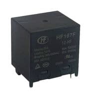 HF167F/12-HTF - HONGFA - HF167F/12-HTF - Power Relay, SPST-NO, 12 VDC, 100 A, HF167F Series, Through Hole, Non Latching