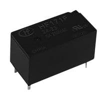 HF171F/12-HT - HONGFA - HF171F/12-HT - Power Relay, Miniature, SPST-NO, 12 VDC, 6 A, HF171F Series, Through Hole, Non Latching