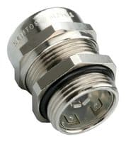 53112650LF - LAPP - 53112650LF - Cable Gland, Lead Free, M32 x 1.5, 11 mm, 21 mm, Brass, Metallic - Nickel Finish
