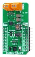 MIKROE-6595 - MIKROELEKTRONIKA - MIKROE-6595 - Add-On Board, DC Motor 30 Click, MikroE mikroBUS Compatible Development Boards