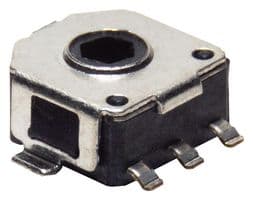 PEC052-101F-N0012 - BOURNS - PEC052-101F-N0012 - Rotary Encoder, 5mm Micro, Mechanical, Incremental, 12 PPR, 12 Detents, Vertical