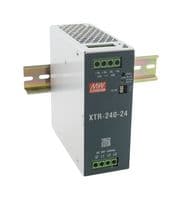 XTR-240-24 - MEAN WELL - XTR-240-24 - AC/DC DIN Rail Power Supply (PSU), Screw Terminal, ITE, Industrial & Laboratory Equipment, 1 Output