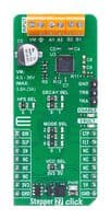 MIKROE-6613 - MIKROELEKTRONIKA - MIKROE-6613 - Add-On Board, Stepper 27 Click, MikroE mikroBUS Compatible Development Boards, Stepper Motor Driver