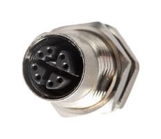 859-X08-203R0R4 - NORCOMP - 859-X08-203R0R4 - Sensor Connector, VULCON M12 Series, M12, Female, 8 Positions, Solder Socket