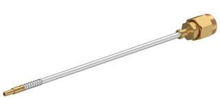 MF5302-29447P-11SMA-12 - HUBER+SUHNER - MF5302-29447P-11SMA-12 - RF / Coaxial Cable Assembly, VITA 67.3, 12 ", 304.8 mm, Multiflex 53-02, 50 ohm
